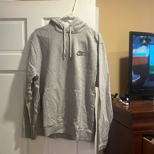 Mens large Nike grey sweatshirt